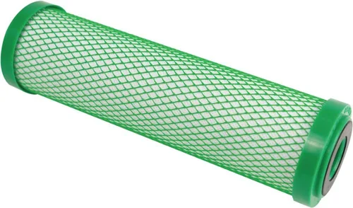 HydroLogic - Filtro de agua de carbón verde - Cartucho de repuesto de filtro de agua para toda la casa con bloque de carbón activado para sistemas