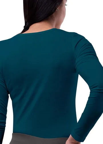 Miniatura 3 de Sivvan Scrubs for Women - Long Sleeve Comfort Underscrub Tee 2-Pack