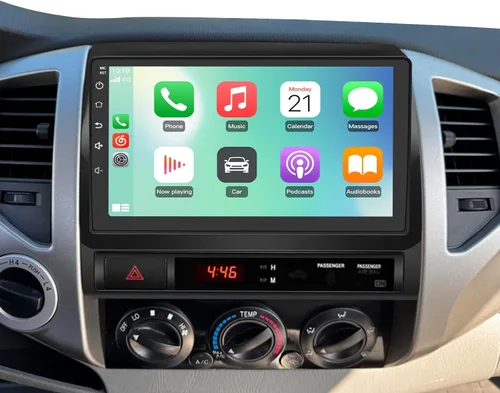 AWESAFE Estéreo de coche Android para Toyota Tacoma 2005-2015, 5G WiFi 9 pulgadas, unidad principal de pantalla táctil, Tacoma Radio, actualización