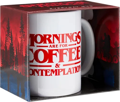 Miniatura 2 de Pyramid International Stranger Things - Taza de cerámica con diseño de café y contemplación en caja de presentación, producto