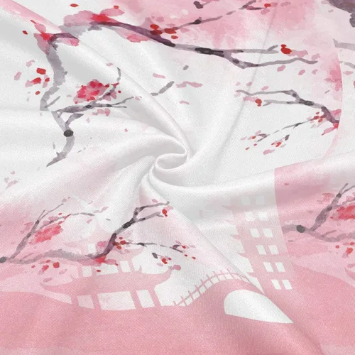 Miniatura 3 de Nander sudaderas con capucha japonesa flor de cerezo unisex con capucha