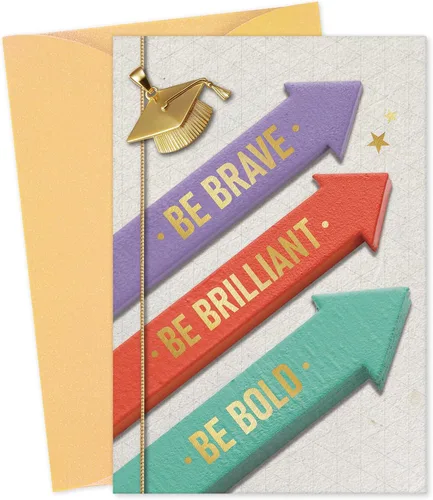 Miniatura 10 de D24TIME Tarjetas de graduación de clase de 2026 para él y ella, regalo de graduación feliz para hijo, hija, graduados de la escuela secundaria