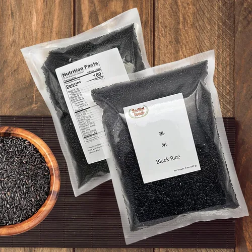 Miniatura 6 de Zestful Foods Arroz negro, grano entero, sin OMG, alto en fibra, bajo en azúcar, 2 libras, alternativa deliciosa y saludable al arroz blanco