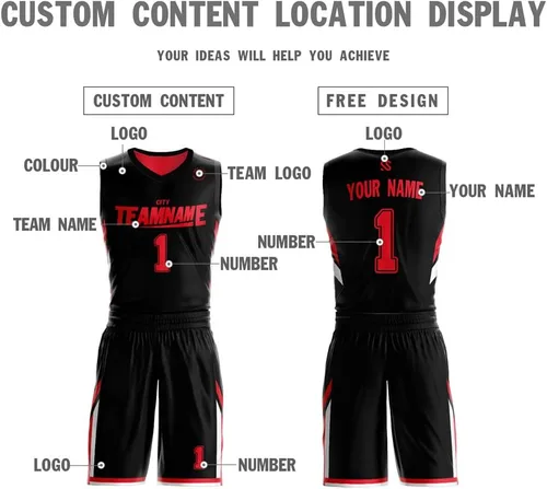 Miniatura 2 de Personalizado Hombres Juventud Reversible Jersey de baloncesto Uniforme Impreso Nombre Personalizado Número Ropa Deportiva Tamaño Grande