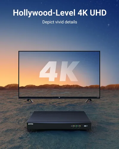 Miniatura 2 de ANNKE DVR AI 4K de 8 canales con detección de humanos/vehículos, grabadora de video digital de seguridad H.265+ 5 en 1 funciona con Alexa, soporta
