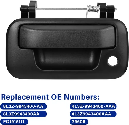 Miniatura 5 de Pestillo de manija para portón trasero compatible con Ford F150 F250 F350 F450 F550 Super Duty Explorer Lobo 2004-2016, Lincoln Mark LT Reemplazo #
