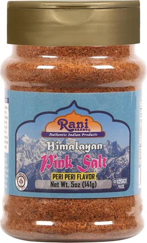 Miniatura 13 de Rani Himalayan Pink Salt Granules 5 in 1 Flavors (Mint, Smokey Garlic, Italian, Pepper, Peri Peri) PET Jar ~ All Natural Vegan Gluten Friendly