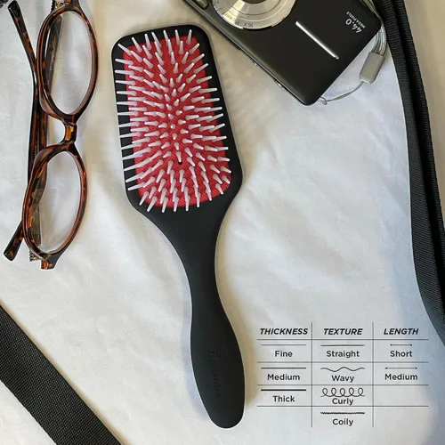 Miniatura 9 de Denman Cepillo de Paleta para Desenredar y Peinar – Desenredador y Estilizador para Cabello Húmedo o Seco para Cabello Rizado, Crespo, Liso, Grueso