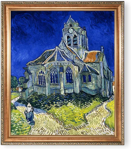 Miniatura 103 de A&T ARTWORK Noche estrellada sobre el Ródano de Vincent Van Gogh. Tamaño del marco: 36 x 30 pulgadas, tamaño de la imagen: 30 x 24 pulgadas
