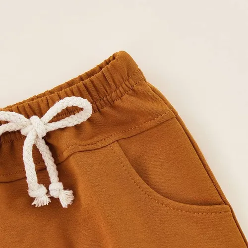 Miniatura 6 de Conjunto de camiseta de manga corta para bebé y niño, ropa de verano para niños pequeños