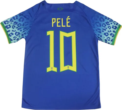 Miniatura 3 de SEEMBELL Brasil Vintage Legend 10 9 - Juego de calcetines de fútbol para niños, tallas juveniles