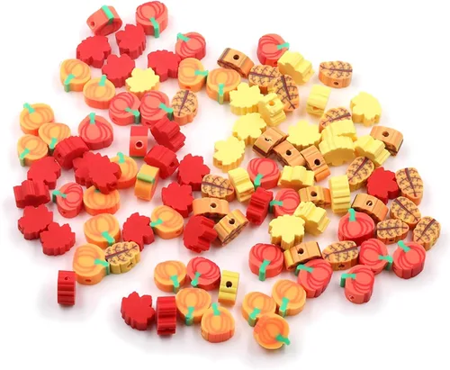 Miniatura 15 de 100 cuentas de arcilla polimérica mixta Heishi para hacer pulseras, aretes, collares, joyas Bola