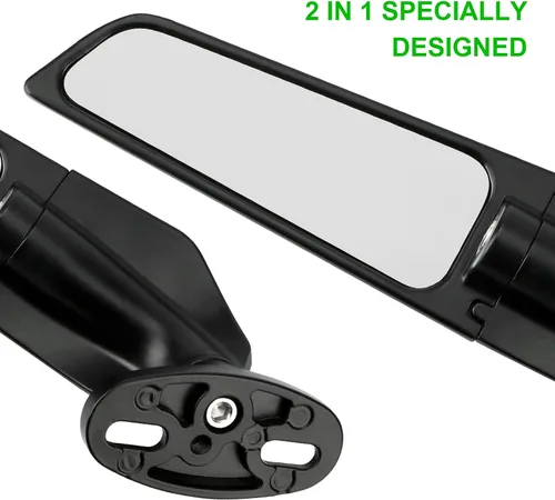 Miniatura 6 de Espejo retrovisor de motocicleta para Yamaha R1 R3 R6S para Honda CBR600RR CBR1000RR CBR300RR para Ninja 400 ZX6R ZX10R para Suzuki GSXR600 GSXR750