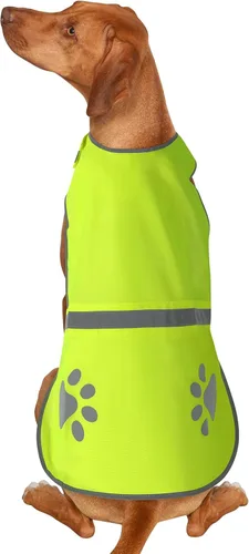 Miniatura 9 de Candofly Chaleco reflectante para perro, chaleco reflectante de alta visibilidad, chaleco ligero de seguridad para mascotas, para caminar por