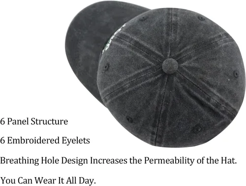 Miniatura 5 de Bigfoot Sombreros para hombres y mujeres, divertido gorro de béisbol ajustable de algodón lavado bordado salvaje pie grande Sasquatch