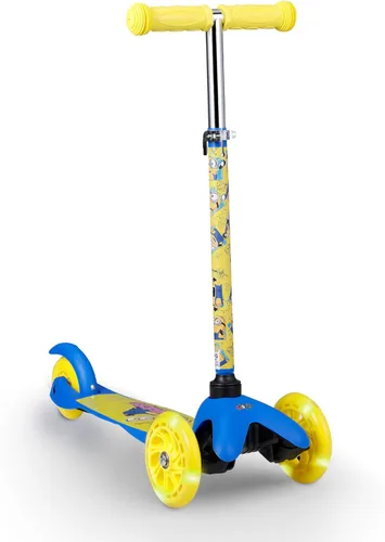 Miniatura 12 de Self Balancing Kick Scooter with Light Up Wheels, Extra Wide Deck, 3 Wheel Platform, Foot Activated Brake, 75 lbs Limit, Kids & Toddlers Girls or