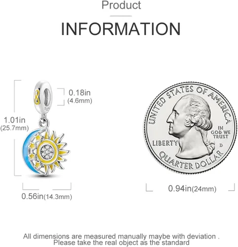 Miniatura 129 de MULA - Dijes de plata de ley 925 para pulseras y collares, colgantes de letras para la familia, cuentas de viaje en avión, dijes de árbol