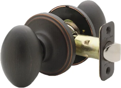 Miniatura 18 de Copper Creek EK2030PS - Pomo de puerta en forma de huevo, función de privacidad, 1 unidad, acabado pulido inoxidable inoxidable pulido