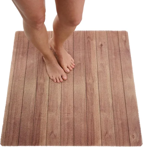 Miniatura 92 de Tapete de ducha antideslizante para bañera - Tapete de baño de lufa para baño - Tapete de baño de 40 x 16 pulgadas - Alfombra de baño antideslizante