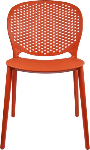Miniatura 29 de 2xhome Juego de 2 sillas de comedor para patio Silla auxiliar moderna apilable para piscina al aire libre Plástico resistente a la intemperie