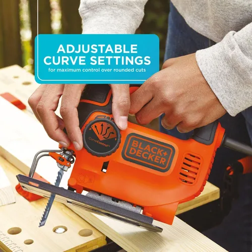 Miniatura 6 de Sierra de calar BDEJS600C de BLACK+DECKER, 5.0 amp