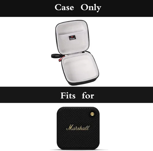 Miniatura 7 de Mchoi Estuche rígido de transporte adecuado para Marshall Willen/Marshall Willen II altavoz Bluetooth portátil, a prueba de golpes, funda protectora