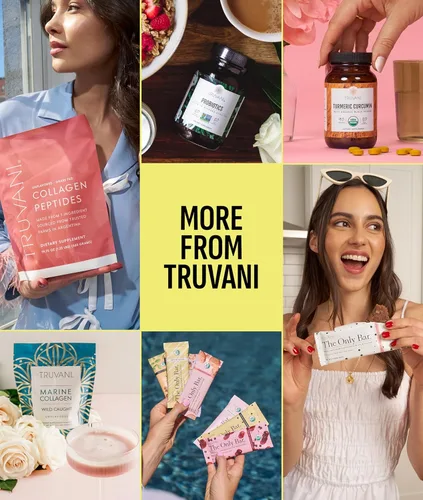 Miniatura 8 de Truvani Proteína vegana de guisante en polvo Galletas de limón 0.71 oz de proteína orgánica a base de plantas Paquetes de viaje de una sola