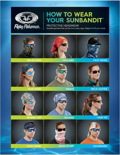 Miniatura 3 de Flying Fisherman boys Pull on Sun Protection for Face & Neck