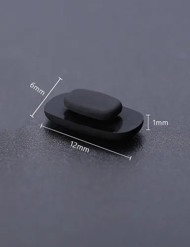 Miniatura 2 de 10 pares de piezas de nariz de goma de silicona de repuesto compatibles con Costa South Point/Flagler/Ponce/Fernandina/Shipmaster/Wader; cartucho