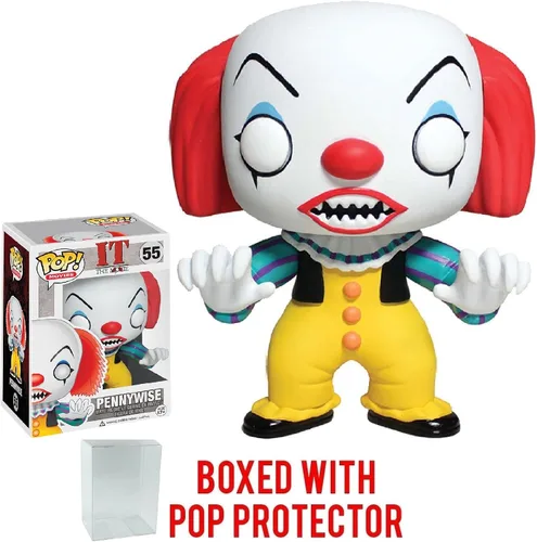 Miniatura 6 de POP Stephen King's It - Pennywise Clown Funko Pop! Figura de vinilo (con funda protectora compatible con POP Box), 3.75 pulgadas