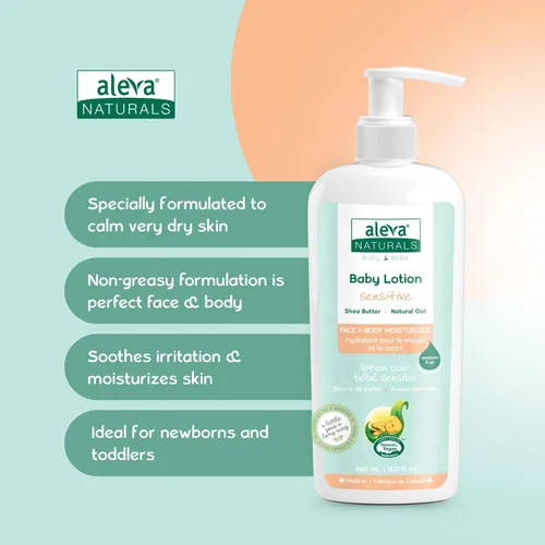Miniatura 3 de Aleva Naturals Hidratante calmante diario Para piel seca sensible Loción facial y corporal Hecho con ingredientes naturales y orgánicos