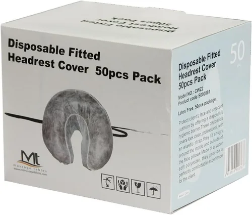 Miniatura 3 de Master Massage Funda para reposacabezas suave y desechable para mesa de masaje, cojín facial, 50