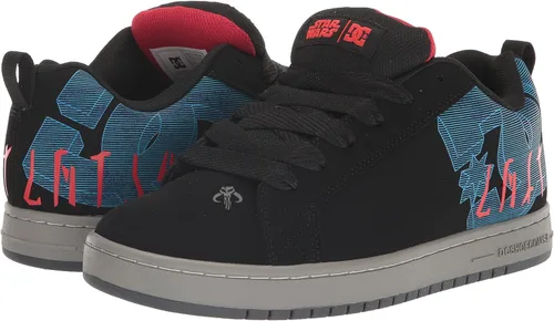 Miniatura 7 de DC X Star Wars - Tenis de skate para hombre, NegroGris (Court Graffik)