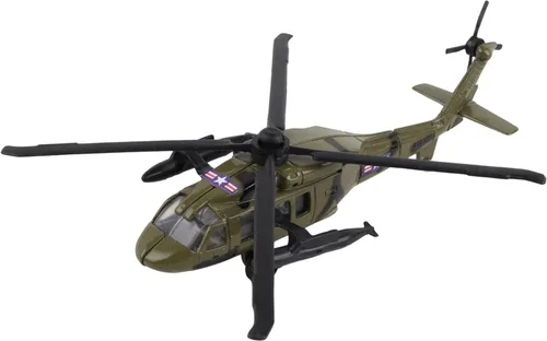 Miniatura 3 de Daron Worldwide Trading Runway24 Hawk Helicóptero, Negro