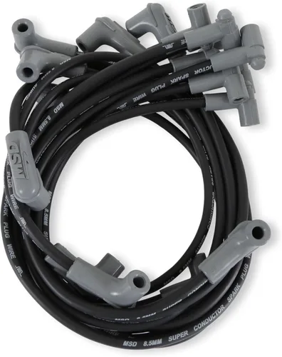 Miniatura 2 de MSD 35593 Juego de cables de bujía súper conductor, negro