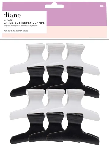 Miniatura 7 de Diane Frosty Butterfly Clips de colores surtidos, pequeños, 2.25