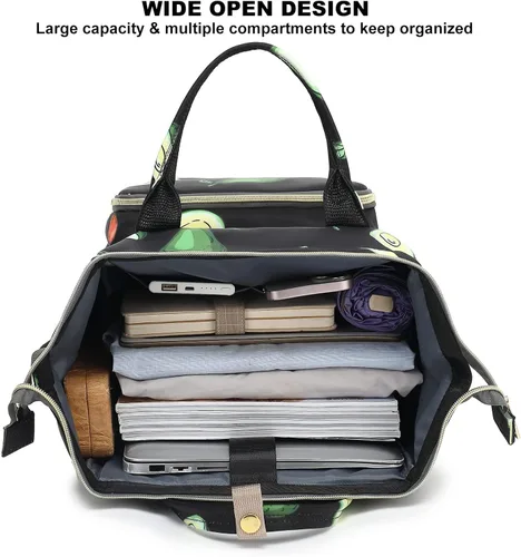 Miniatura 3 de Mochila para computadora portátil para mujer, mochila escolar para la universidad, mochila de trabajo, negocios, viajes, mochilas para computadora