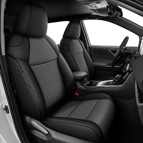 Miniatura 13 de AOMSAZTO Funda de asiento de coche para Mazda 3 2019 2020 2021 2022 2023 2024 2025 2026 – Juego completo de fundas de asiento de piel sintética