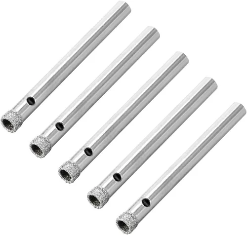 Miniatura 11 de uxcell Brocas de diamante de 0.157 in, sierras de agujero para azulejos de vidrio, porcelana, mármol, botellas de cerámica, ollas de ladrillo
