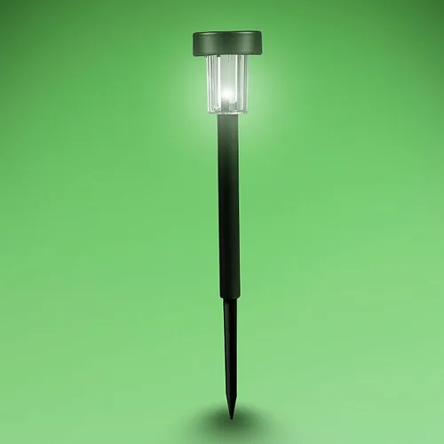 Miniatura 5 de MECCANIXITY Estacas de plástico para el suelo de 8.5 pulgadas con poste de extensión de repuesto para lámparas solares de antorcha de camino