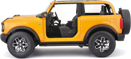 Miniatura 3 de Maisto 1:18 Edición Especial 2021 Ford Bronco Badlands, Naranja