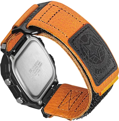 Miniatura 8 de Correa de reloj de cuero genuino de 0.709 in compatible con G-Shock AE-1200/AE-1000W/1100W/AE-1300, W-735H/W-216H/218H W-219H/F-91W/F-94W/F-105W