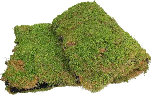 FAICOIA Musgo artificial para decoración de 39 x 39 pulgadas, musgo falso para manualidades, musgo sintético para plantas de interior, césped
