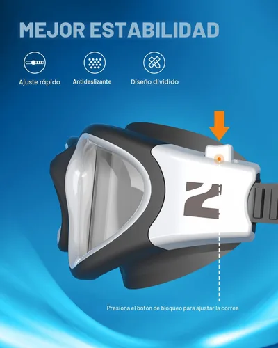 Miniatura 5 de ZIONOR Gafas de natación G1 SE antivaho para adultos, hombres y mujeres