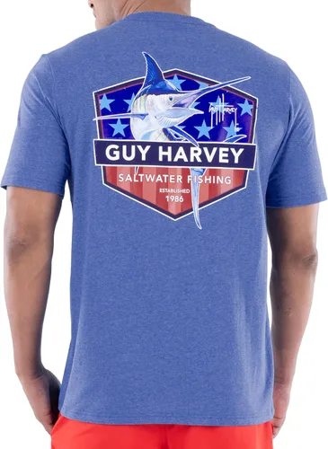 Miniatura 64 de Guy Harvey Camiseta de manga corta Threadcycled para hombre