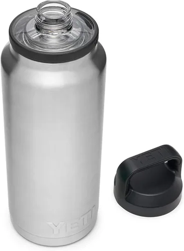 Miniatura 3 de YETI Rambler - Botella de 36 onzas, aislada al vacío, a prueba de fugas, de acero inoxidable con tapón para sorbos Aislamiento al vacío