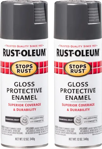 Miniatura 63 de Rust-Oleum 285092 - Pintura en aerosol para prevención del óxido, 12 onzas, transparente satinado Satinado claro