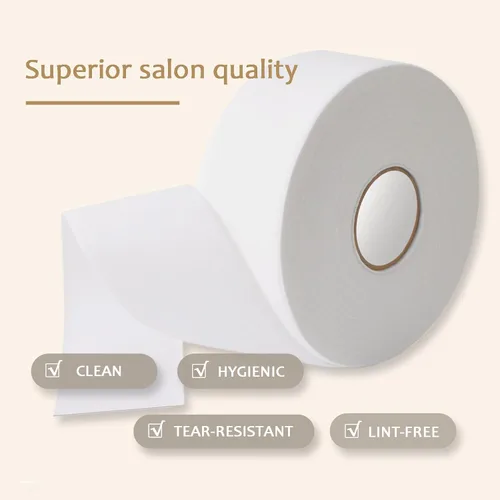 Miniatura 3 de Rollo de tira de cera no tejida para depilación corporal y facial, paquete de 2.75 pulgadas x 50 yardas, rollo de depilación de calidad de salón