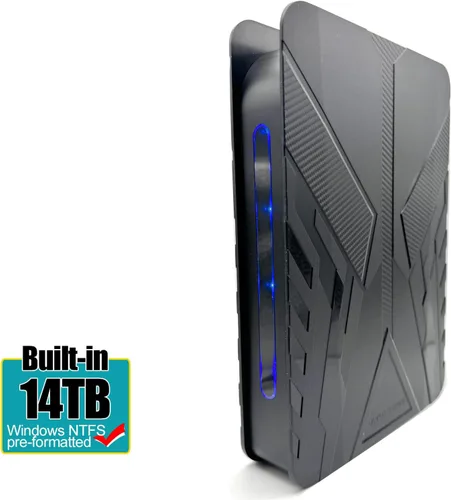 Miniatura 2 de Avolusion PRO-T8 Series - Disco duro externo USB 3.0 de 14 TB para PC de sobremesa WindowsOS (Negro)