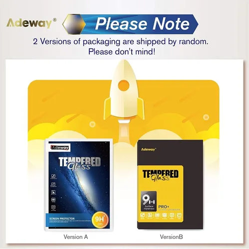 Miniatura 2 de Adeway [Paquete de 2] Protector de pantalla de papel para Microsoft Surface Go 4/3/2/1 (LCD 10.5 pulgadas) Mate/Vidrio templado/como escritura